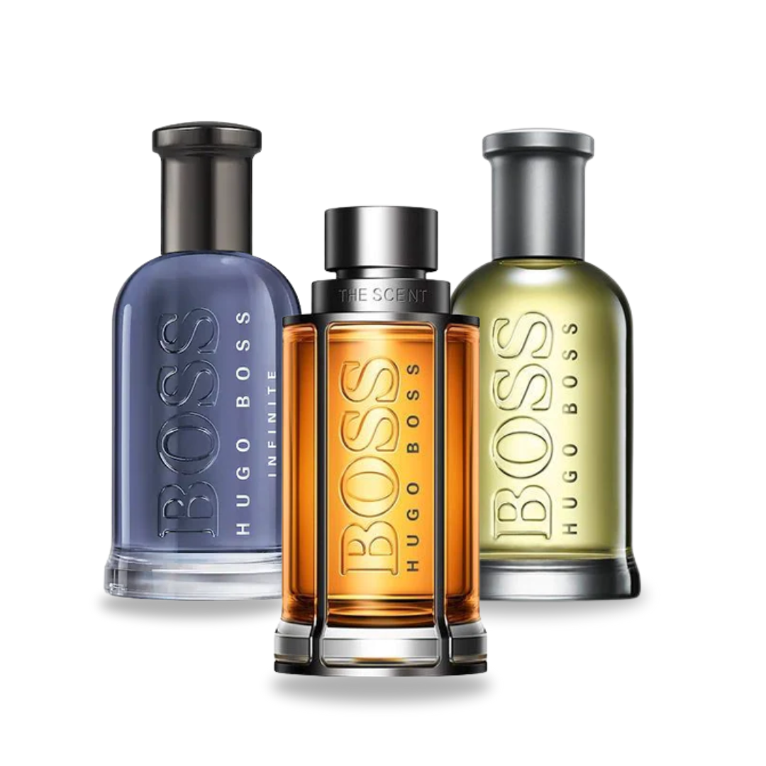 3er-Pack Hugo Boss Parfums – Jeweils 100 ml